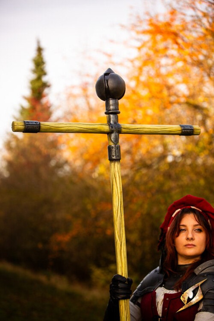 Cross-Top - podwójne mocowanie sztandaru