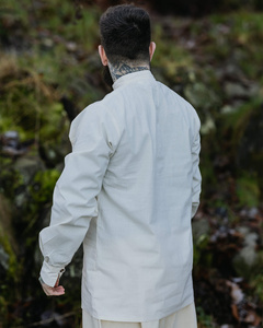 Lucious - Cream - koszula bawełniana