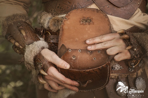 Berserker bag - Brown - skórzana kaletka