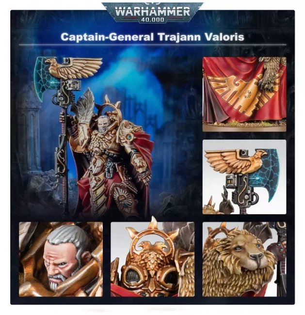 Warhammer 40000: Adeptus Custodes Trajann Valoris