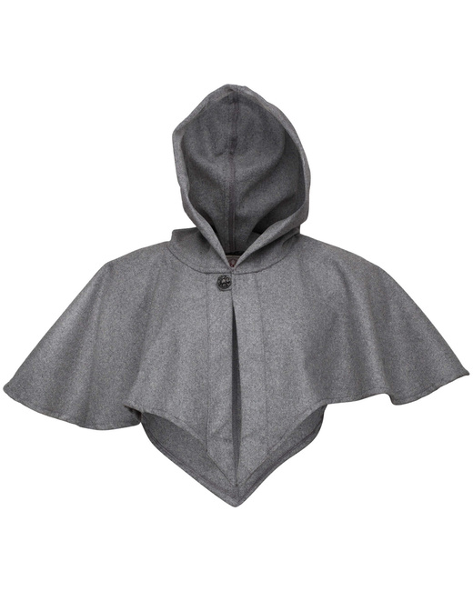 Ceres Hood Wool - Grey - kaptur wełniany