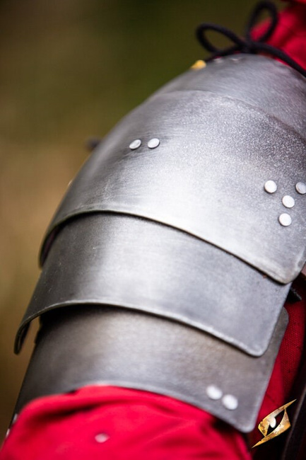 Landsknecht Spaulders - Epic Dark - naramienniki landsknechta