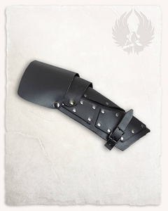 Quintus Spaulders Splt Leather - Black