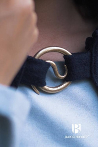 Spiral Brooch Lukk Gold - haczyk