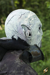 Beastial Orc - White / maska lateksowa Ork