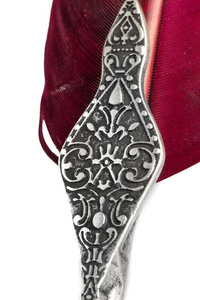 Feather Pen Elegant - Black - pióro z atramentem