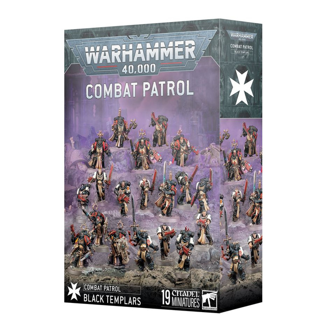 Warhammer 40000: Combat Patrol Black Templars [19 modeli]