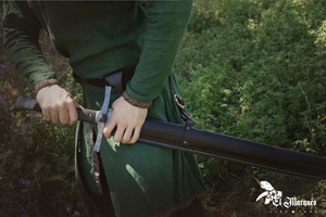 Longmesser Scabbard - Black - pochwa ma miecz
