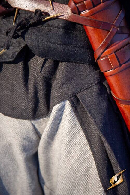 Pants Ignis - Wool - Black/Misty Grey