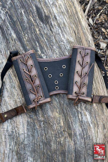 RFB Double Sword Harness Brown/Black