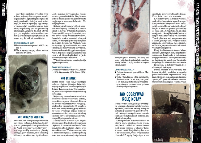 Zew Cthulhu: Kothulhu - Na aksamitnych łapkach po śladach Cthulhu