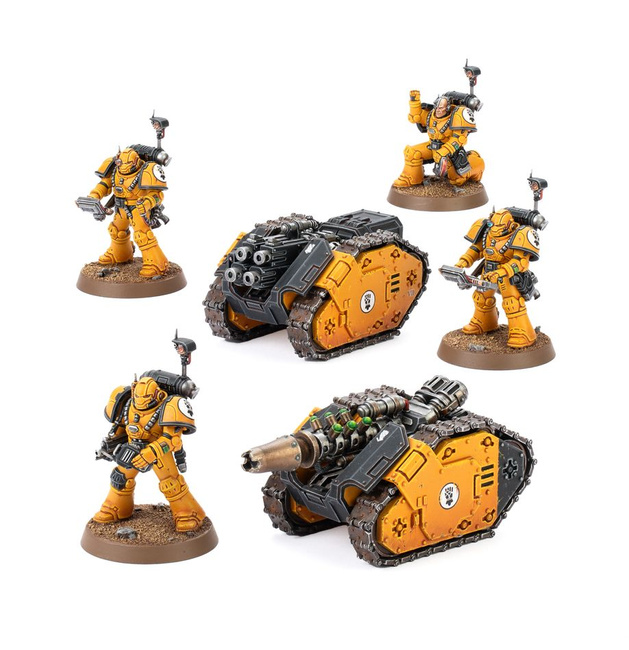 Warhammer The Horus Heresy: Legiones Astartes Rapier Quad Heavy Bolters and Graviton Cannon Battery