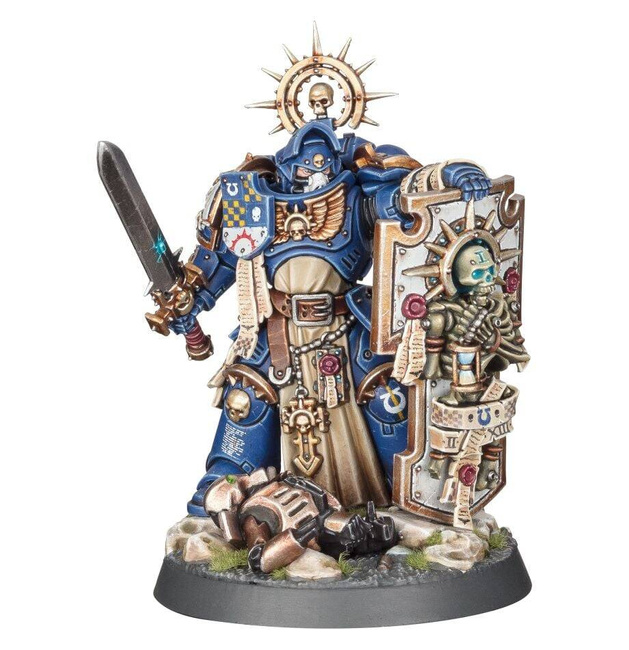 Warhammer 40000: Space Marines Captain with Storm/Relic Shield