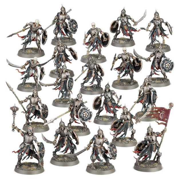 Age of Sigmar: Soulblight Gravelords Deathrattle Skeletons
