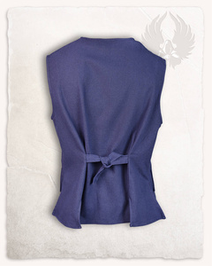 Fletcher Vest Blue - płócienna kamizelka