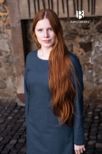 Underdress Freya - Blue- bawełniana suknia spodnia