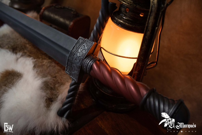 Knight sword 87cm - Red