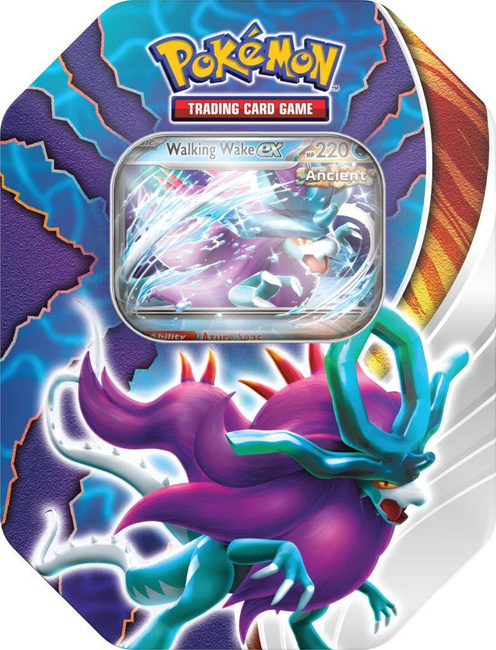 Paradox Clash Tin Walking Wake ex Pokemon TCG