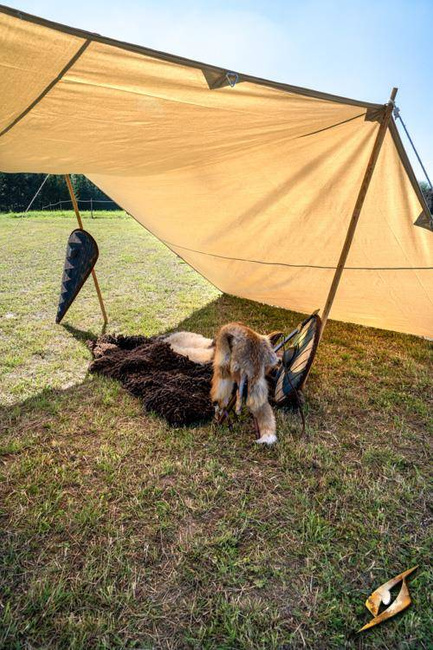 Tarpaulin - Natural - 4x5m