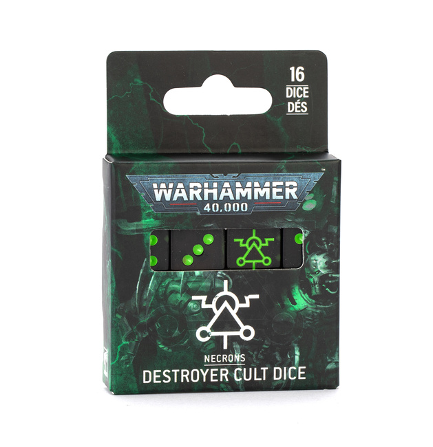 Warhammer 40000: Necrons Destroyer Cult Dice