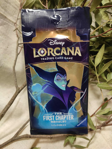 Disney Lorcana: The First Chapter Booster JP [japoński, 6 kart w boosterze] 