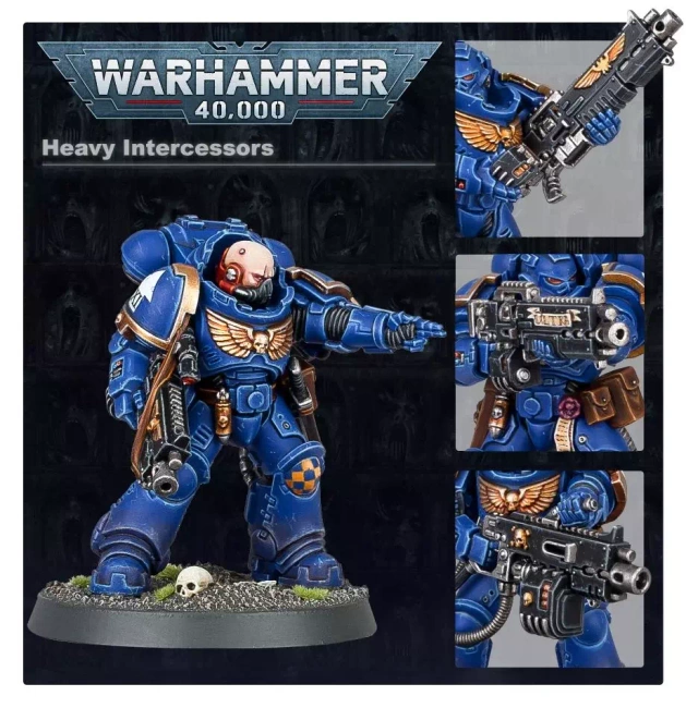 Warhammer 40000: Space Marines Heavy Intercessors