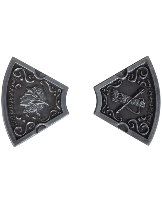 Larp coin Moon Elf Silver