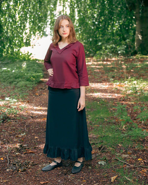 Josefina Blouse Light Cotton - Black