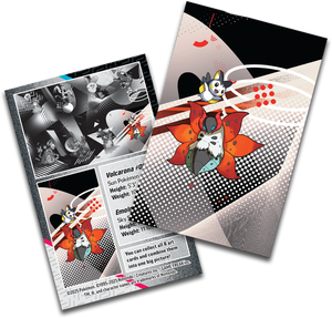 Unova Mini Tin 10,5 -Volcarona i Emolga Pokemon TCG