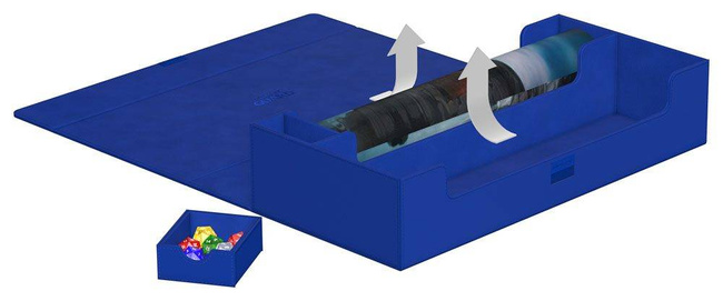 Ultimate Guard Superhive 550+ XenoSkin Monocolor Blue (niebieski)