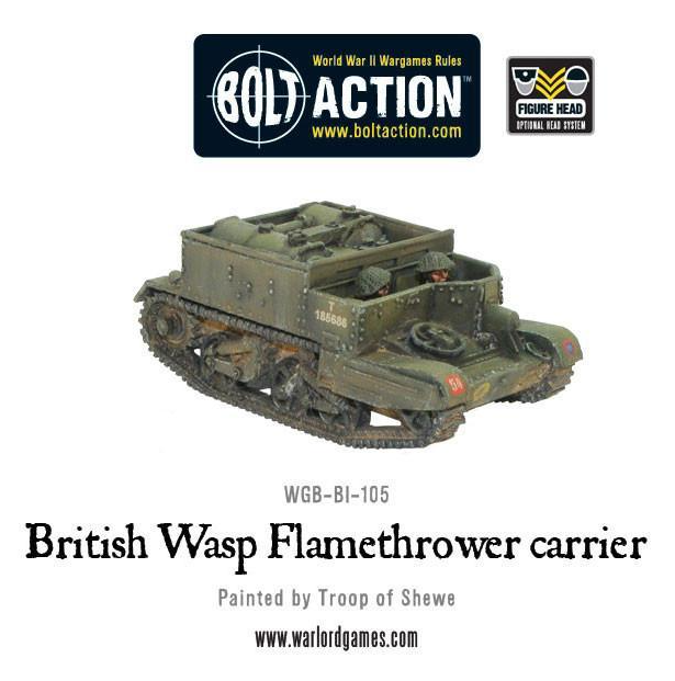 Bolt Action: British Wasp Flamethrower carrier