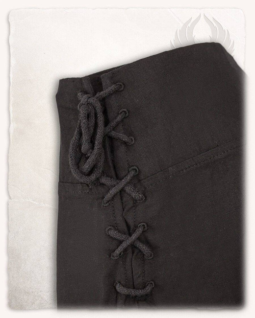 Nelly Skirt Sail Cloth - Black - płócienna spódnica