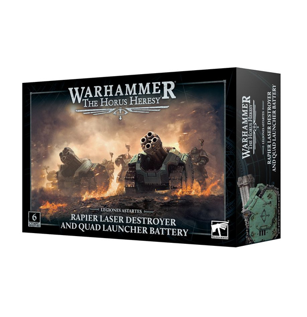 Warhammer The Horus Heresy: Legiones Astartes Rapier Laser Destroyer and Quad Launcher Battery
