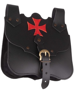 Cruzado belt bag - Black - skórzana kaletka