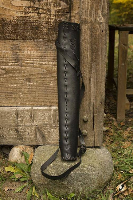 Quiver Hunter Black S - Kołczan do strzał larpowych