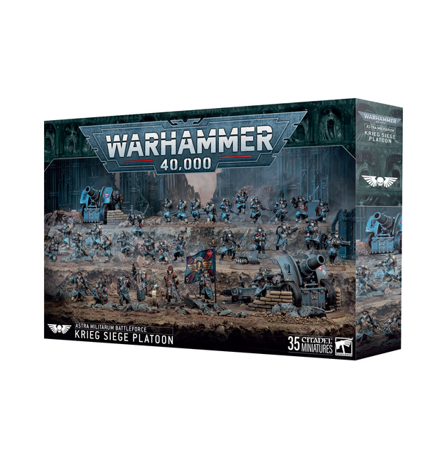 Warhammer 40000: Astra Militarum Battleforce Krieg Siege Platoon