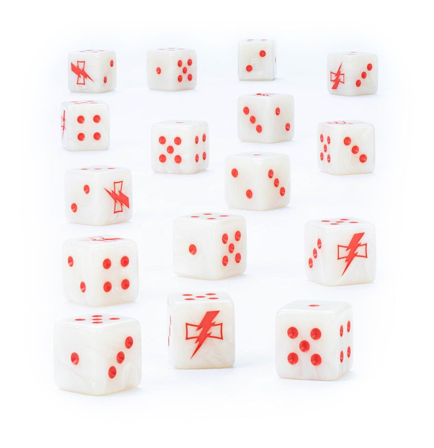 Warhammer 40000: White Scars Dice Set