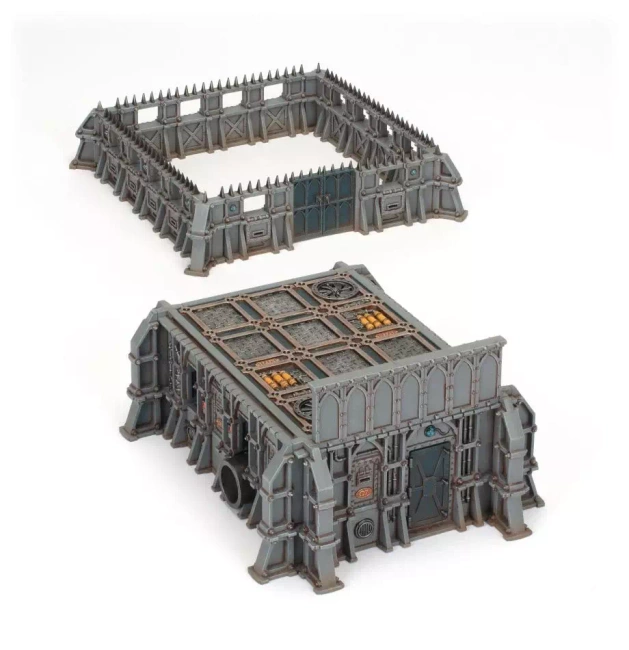 Warhammer 40000 Battlezone Fronteris: STC Hab-Bunker and Stockades