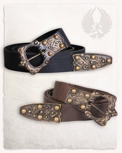 Havall Belt Black - skórzany pasek