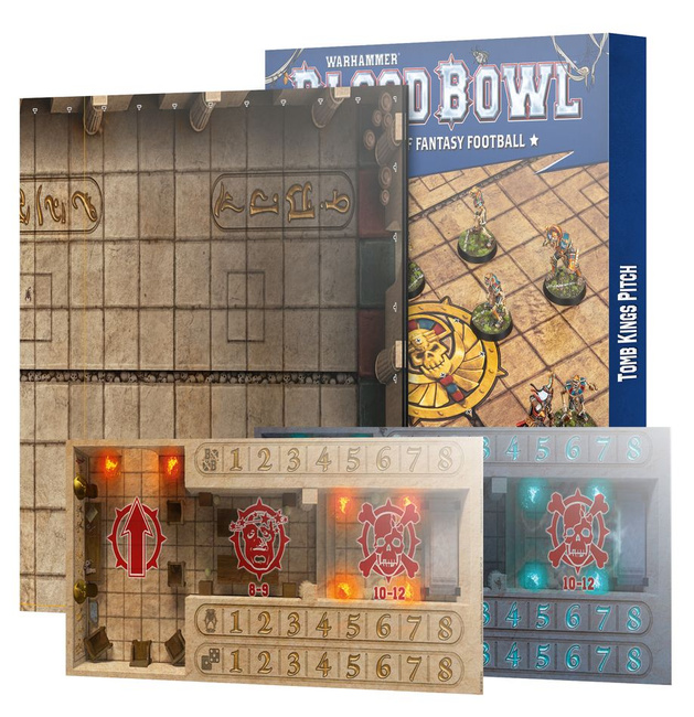 Tomb Kings Pitch: Double-sided Pitch and Dugouts Set