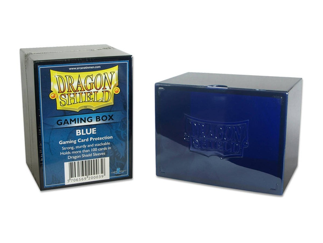 Dragon Shield: Gaming Box – Strong Box 100+: Blue