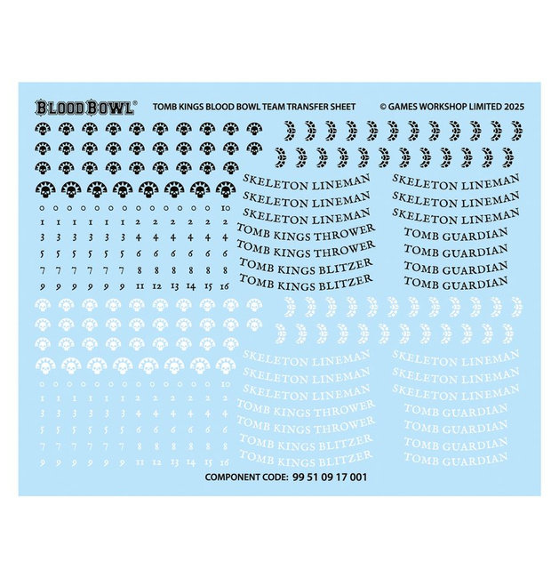 Blood Bowl: Tomb Kings Blood Bowl Team The Nehekhara Nightmares