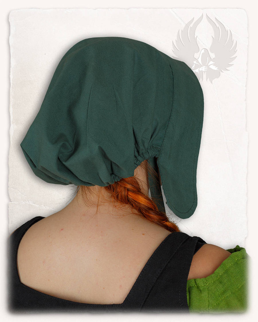 Greta Bonnet Green - czepek średniowieczny
