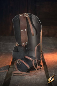 Captain Leg Protection - Polished Steel