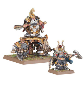 Warhammer: The Old World Dwarfen Mountain Holds Dwarf Lords with Shieldbearers