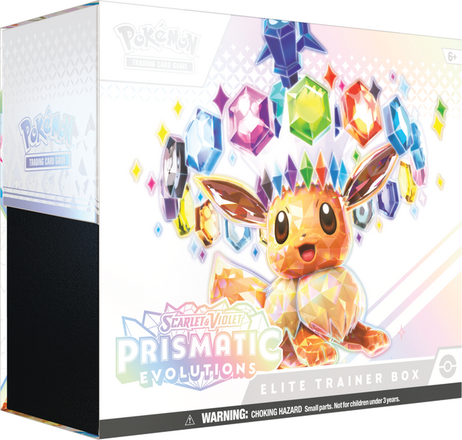 Pokémon TCG: Scarlet & Violet - Prismatic Evolutions - Elite Trainer Box 