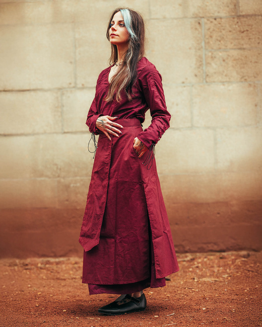 Antaris Overskirt Sail Cloth - Bordeaux