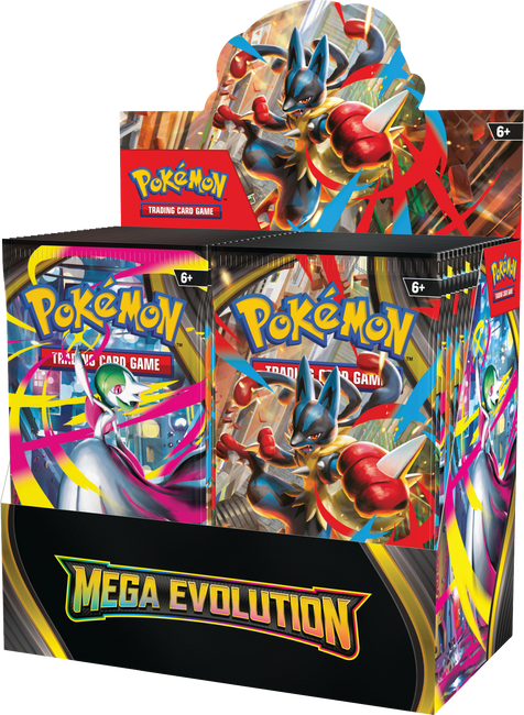 Pokémon TCG: Scarlet & Violet - Mega Evolution - Enhanced  Booster Box