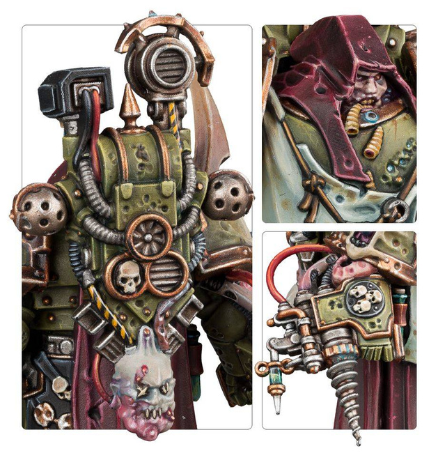 Warhammer 40000: Death Guard Nauseous Rotbone, the Plague Surgeon