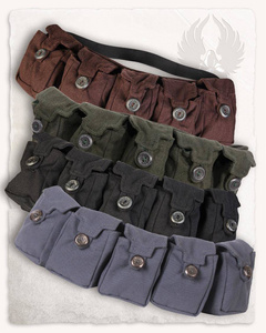 Borchard Multipouch black - pas z sakwami